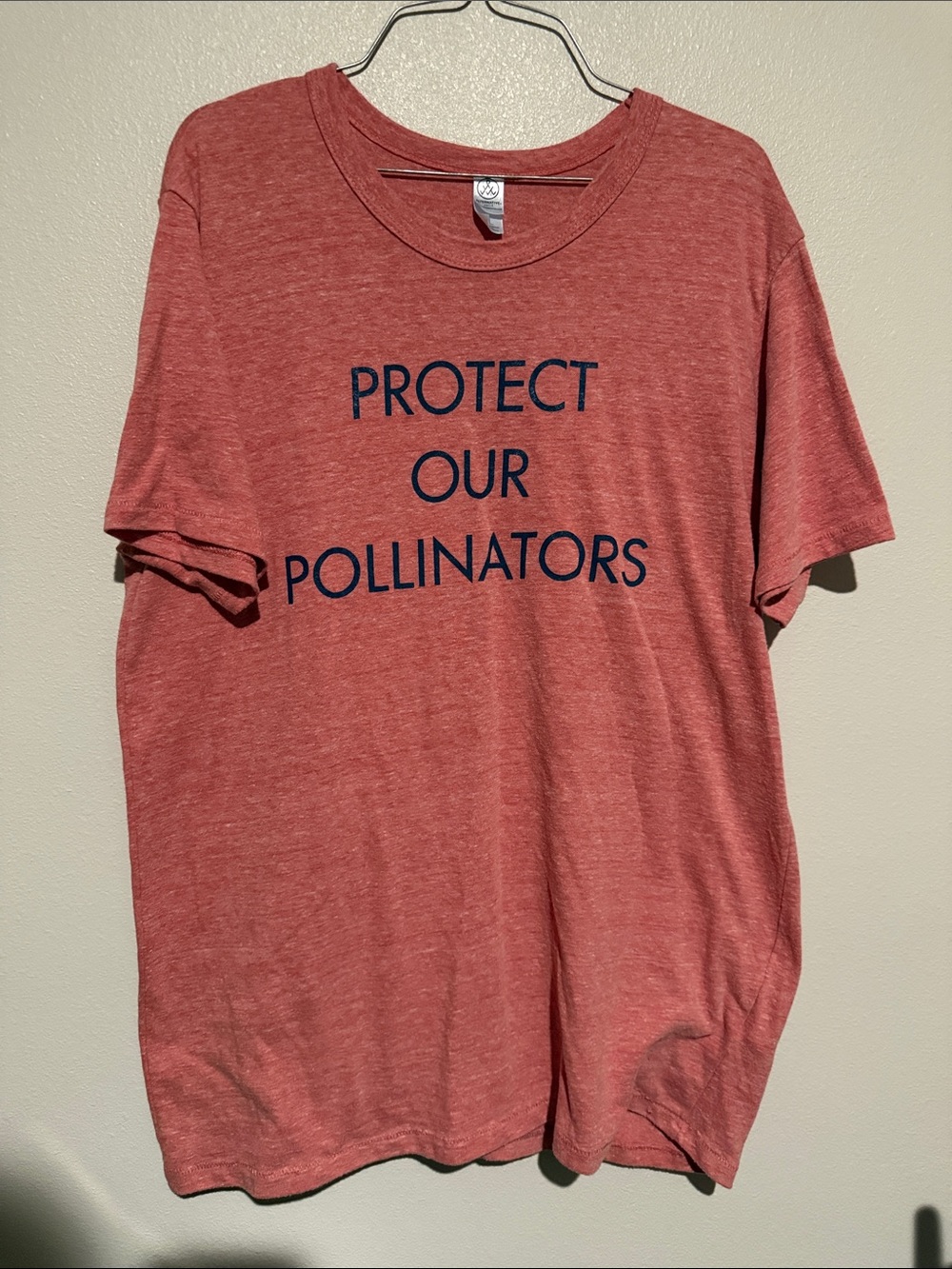 Protect Our Pollinators Tee - Coral Red Kids Shirt